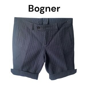 Bogner Women’s Navy Tailored Shorts | Cotton Blend | Luxury Resort | SZ 10